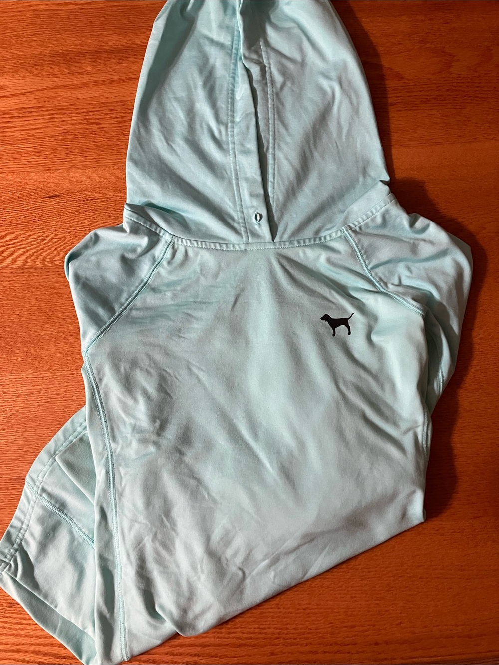 PINK VICTORIA SECRET ULTIMATE JERSEY HOODY SIZE MEDIUM